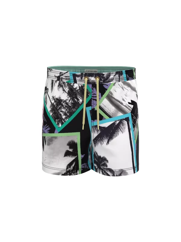 Printed Swim Shorts