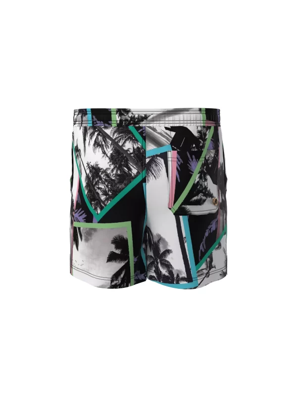 Printed Swim Shorts - Image 2